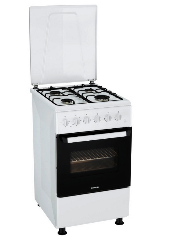 Cuisinière à gaz Gorenje KNF5110W